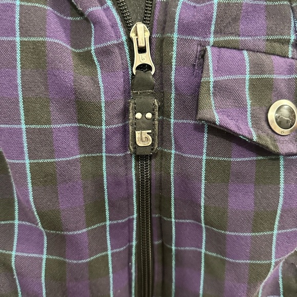 SPRING PRICE DROP**❤️BURTON WOMEN'S STAR RIDER DRYRIDE HOODED vest small - Picture 2 of 8